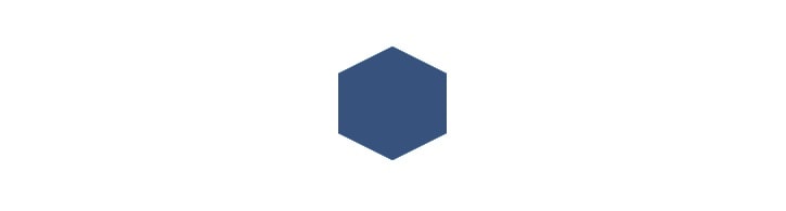 CSS шестиугольник