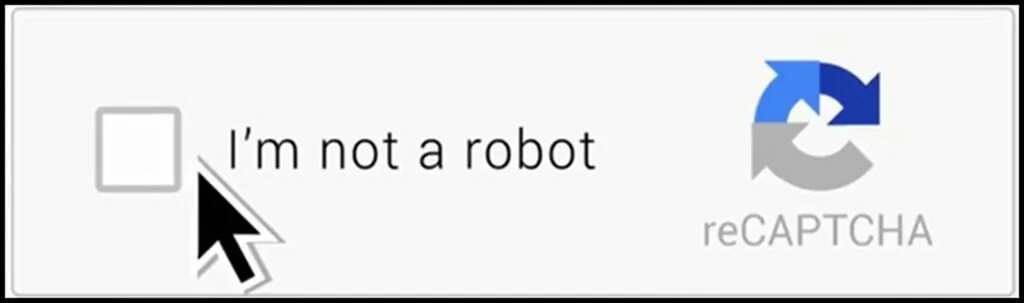 Галочка "Я не робот"