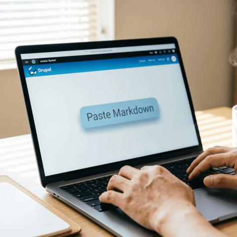 CKEditor5 Markdown: явное преобразование Markdown в HTML для редакторов Drupal