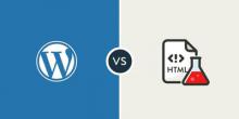 Статический HTML vs Wordpress