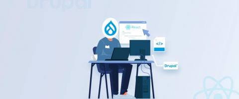 Как установить Headless Drupal+React-фронтенд на двух доменах в Fastpanel