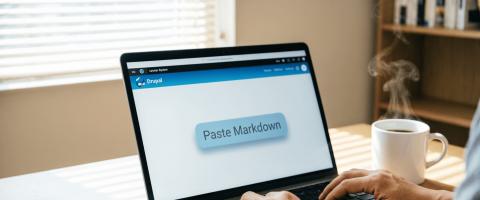 CKEditor5 Markdown: явное преобразование Markdown в HTML для редакторов Drupal CKEditor5 Markdown: явное преобразование Markdown в HTML для редакторов Drupal